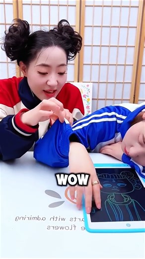 Magic Drawing Tablet ✨🐰 ~ mini wood -toy woodworking art skill wood/ handcrafted #shorts