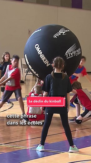 Avez-vous déjà joué au kinball à l’école? 🤔 #kinball #educationphysique #sports #rcsports