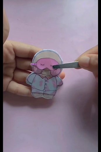 How to Make a Paper Duck Doll with Outfits 💖✂️Mini Paper Duck Doll – Easy & Cute DIY | #diy