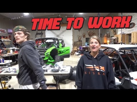 Kawasaki H2 Tear Down - From Garage to Dunes! Camp RZR 2025 Ep. 2