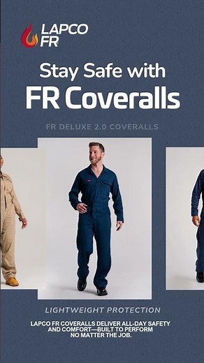 The Ultimate FR Coveralls for Energy & Industrial Pros | LAPCO FR #industrialsafety