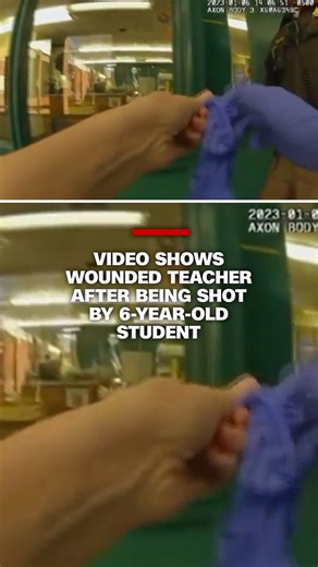 Abby Zwerner, a former teacher who was shot by a 6-year-old student in 2023, is suing a former assistant principal for $40 million, saying she ignored multiple warnings the boy had a gun. During the civil trial, video footage was presented showing Zwerner after she was shot. Read more: https://cnn.it/4ofFVEH | CNN