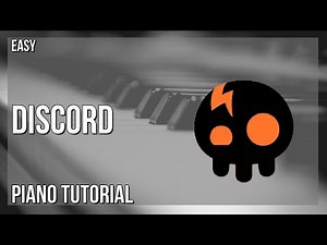 How to play Discord by The Living Tombstone on Piano (Tutorial)