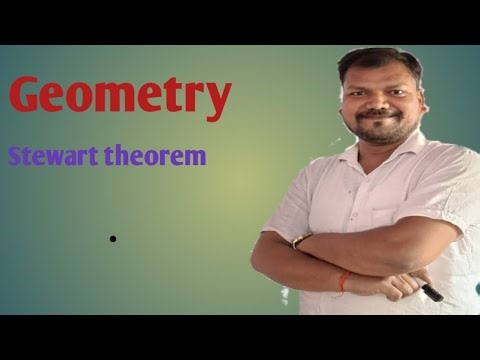 Stewart theorem in triangle