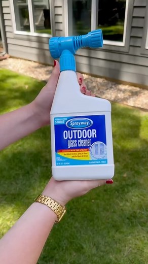 8.7K views · 157 reactions | How To: Sprayway Outdoor Glass Cleaner Say Hello to sparkly windows all Summer long! Check out the link in our bio to purchase yours today. #sprayway #spraywayclean #spraywayglasscleaner | Sprayway | Facebook