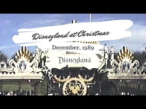 Disneyland December 1989