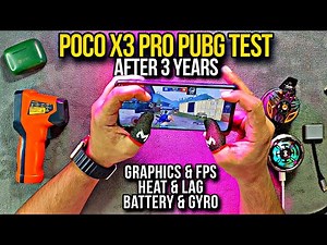 POCO X3 PRO PUBG Test in 2024 After 3 Years | Graphics | 90fps | Heat & Lag | Gyro | Battery | Price