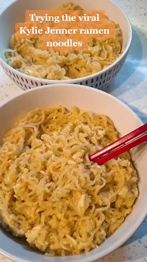 Kylie Jenner Egg Noodles Recipe - TikTok Food Tutorial
