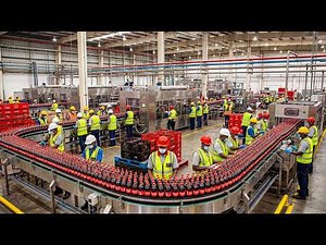 Inside the Coca-Cola Factory: From Mixing to Bottling (Satisfying Process)