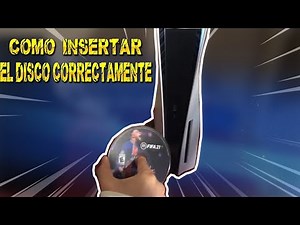PlayStation 5 how to insert the disc correctly