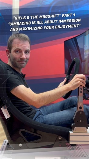 In our new video series "Niels & the MagShift" part 1 Niels will tell you everything about our new innovative sequential shifter. But the first and most important question is: Why do you actually need a sequential shifter? 😁 'Simracing is all about immersion and maximizing your enjoyment, the feeling you'll have when your controls match the ones used in the car that you are driving in your simulator. It adds a lot of fun to the experience and for me simracing is all about enjoyment!' says Niels