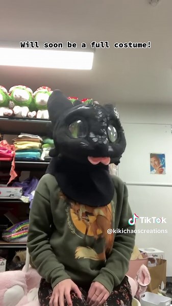 Toothless Cosplay Progress Update