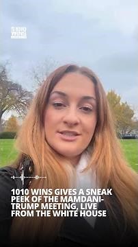 1010 WINS gives a sneak peek of the Mamdani-Trump meeting, live from the White House