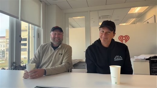 Try Not To Laugh Challenge with a mouth full of water featuring @kristileigh47 ‘s dad jokes 🫣🤣 #iheartradio #trynottolaugh | MIX 107.7