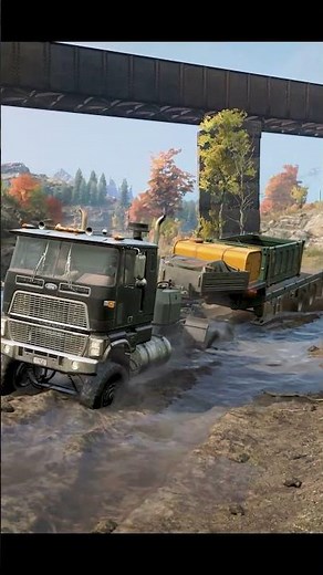 Ford CLT9000 | Transporting the empty container in SnowRunner season 16