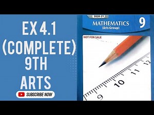 Exercise 4.1 9th class Arts Math| Chapter 4 Financial Mathematics 👍