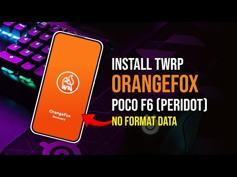 How to Install TWRP Orangefox POCO F6 || 100% Stable Without Data Format