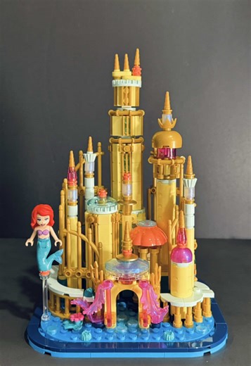 Mini Disney Ariel’s Castle 🏰 🧜🏻‍♀️ Pieces: 557 Ítem: 40708 #lego #mermaid #disney #castle #princess @LEGO