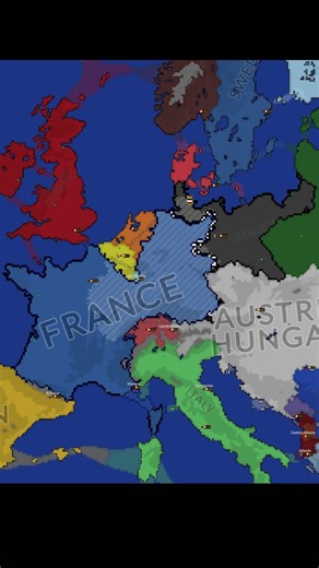 France 1914 vs German Empire #countryball #history #viral #mapping #map #war #agesofconflict #fyp