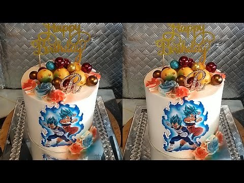 Tuto cake design dragon ball z
