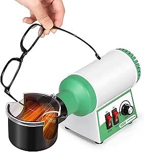 Huanyu Frame Warmer 158-286℉ Eyeglass Frame Heater 600W, Optical Hot Air Frame Adjuster Heating Tool Less Than 45dB, for Non-Metal: Resin/Sheets/etc Spectacle Frames CE 110V