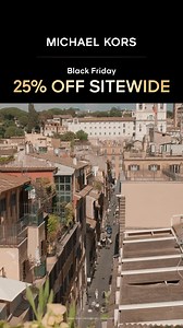 Two steps to instant chic this Black Friday: start with a cape, finish with the Nolita bag! | Michael Kors