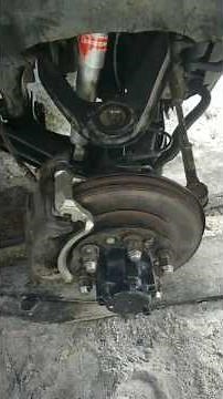Repair Nissan D22 lower ball joint control arm
