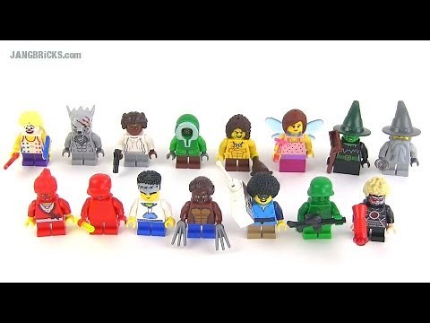 LEGO Halloween custom minifigs: Kids!