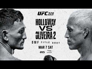 UFC 326 LIVE HOLLOWAY VS OLIVEIRA 2 LIVESTREAM & FULL FIGHT COMPANION