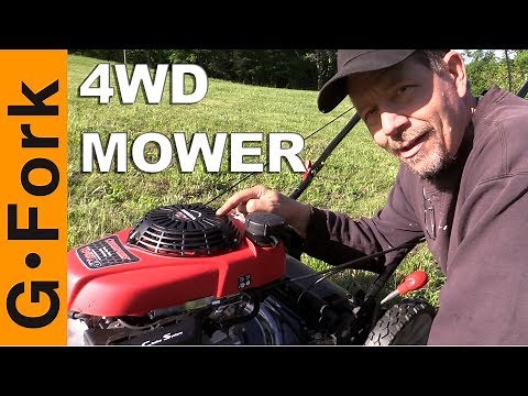 A 4WD Mower? Yes - Troy-Bilt Walk Behind Self Propelled Lawnmower Review - GardenFork