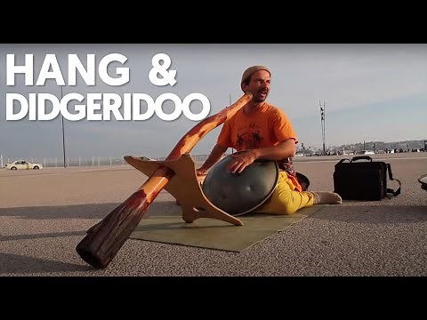 Hang & Didjeridoo - Ananda Krishna Röösli in Lisbon