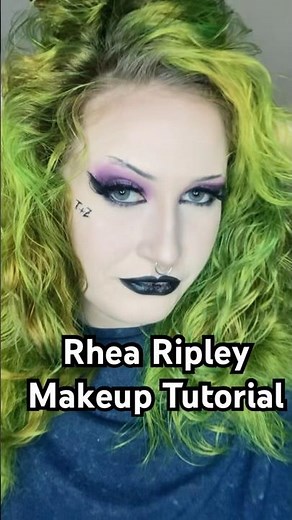 Rhea Ripley Makeup Tutorial!