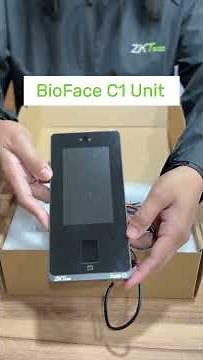 📣Unboxing BioFace C1 – SIP-Ready Multi-Biometric Access Control Terminal with Video Intercom.