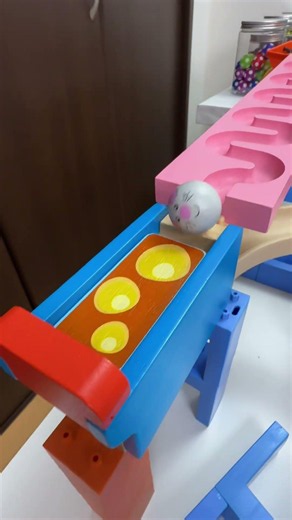 マーブルランレース Trix Track and HABA mixed course 105 #マーブルラン #marblerun #marblesrace #ビー玉転がし #TrixTrack