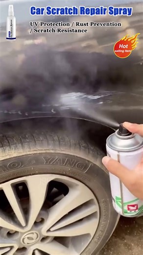 1.1K reactions · 43 shares |  ​​【Scratch Repair Spray】Spray & Renew – Scratches Vanish Instantly!​​ ✨ ​​Nano-Repair Particles​​ – Erases micro-scratches and surface blemishes  ​​Auto-Fill Technology​​ – Zero color difference after repair, works on black & white cars! ️ ​​Protective Coating​​ – Resists UV and oxidation, withstands rain and intense sun! | Sempornai | Facebook