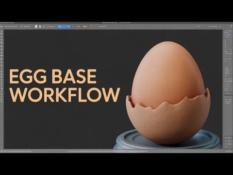 Zbrush Tutorial hindi : Perfect Egg Sculpting Technique