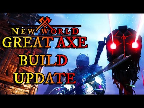 Great Axe War Hammer Hatchet New World PvP Build Guide Update for Patch 1.2. (Jan. Update)