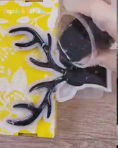 129K views · 1.3K reactions | Reindeer Druzy Jewelry Dish Holder....