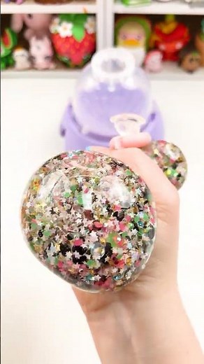 Trying To Make a MEGA Sparkly Mini Squishy