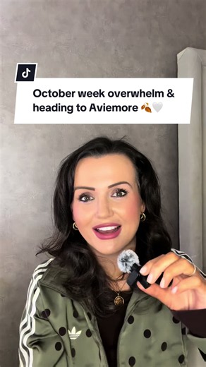October week overwhelm & heading to Aviemore 🍂🤍 I’ve been feeling really stressed and dysregulated lately. When you’re already overwhelmed and the kids are off school, it can feel like you don’t get a second to breathe. I’m so grateful to have them off and have lovely time together, but both feelings can exist where I’m exhausted but also so grateful. I’ve been inside my own head a lot, worrying about the future. My mum is still struggling, and with my dad recovering too, it’s hard not to pani