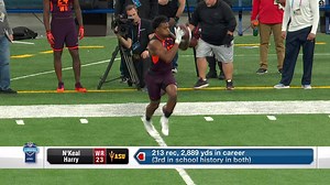 STRAIGHT BEAST MODE 😤😤 N'Keal Harry 😈 NFL Network #NFLCombine | Sun Devil Football