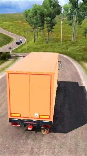 ETS 2 | Xe tải DAF trên đường đèo cảnh đẹp tuyệt vời #ets2gameplay #trucksmod #truckingsims