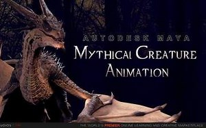 Maya神话巨龙姿势绑定控制动画大师级视频教程 MACKLEYSTUDIOS AUTODESK MAYA MYTHICAL CREATURE ANIMATION