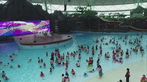 Making a splash: Why indoor water parks are a hit in China