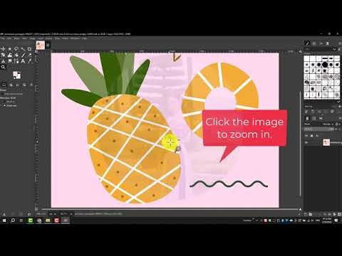 GIMP Basics: Zooming, Rotating, and Cropping Tutorial