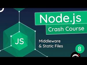 Node.js Crash Course Tutorial #8 - Middleware