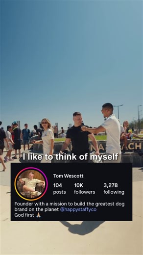 Sean on Instagram: "Tom Wescott| E-commerce, Most Outstanding business Optus award 2025, Expanded across AUS and US. @tom_wescott 🌎👑 Today I interviewed the Founder of @happystaffyco from Victoria. I asked him a couple questions throughout this video that would help entrepreneurs reach your goal and where they want to head to. Video: 🎥 @Harrison.laa Edited: ✍️ @ahmadashfaq2 #wealth #entrepreneur #motivation"