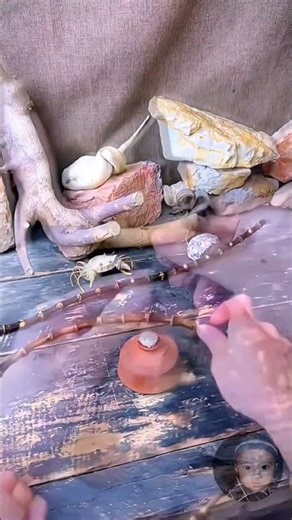 This is how to make a fishing net from bamboo #shortvideo