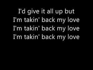 Enrique Iglesias ft. Ciara - Takin' back My Love (Lyrics)