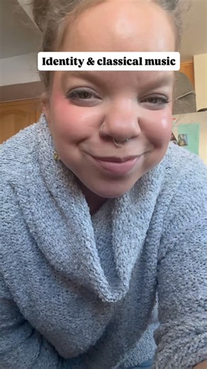 Why do people consider opera boring? Why is it so hard to get into? Because opera, just like whiteness rips away a person’s inner identity and fills it with something else. Some people feel nothing at the opera because nothing reaches into the soul of the performer. I began singing Black music as a way to circumvent the operatic white canon, but ended up connecting deeply with my ancestors and the nuances of beautiful music. PS IG doesn’t boost 3 minute reels beyond followers, so it’d be cool if